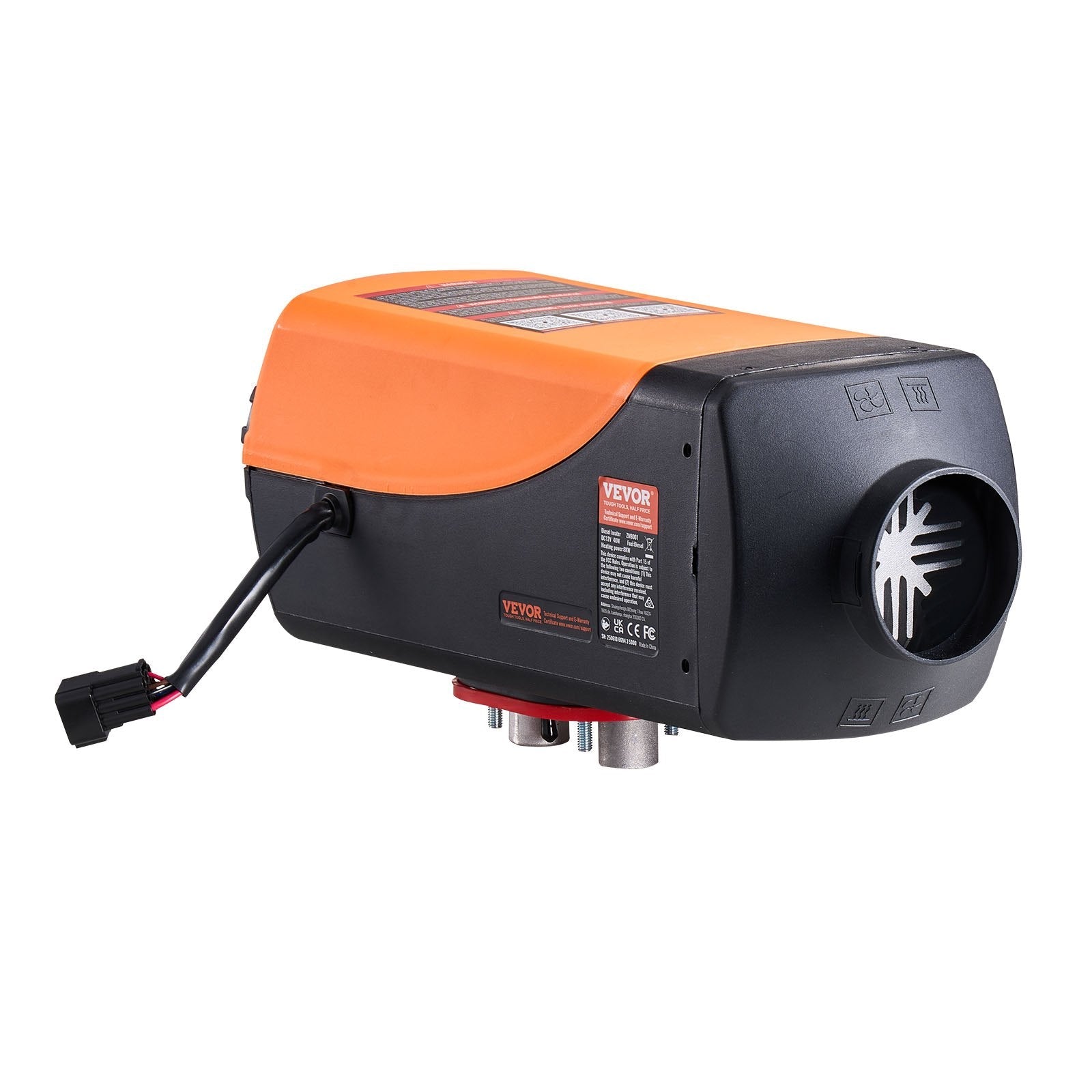 8KW Diesel Air Heater - 12V/24V Parking Heater with 10L Tank for RV, Truck & Boat - ELITE RV SUPPLY